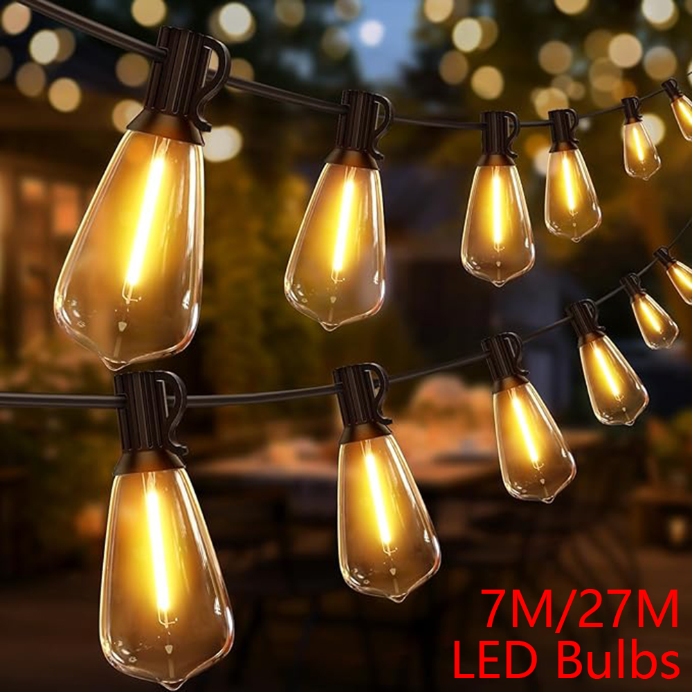Led Fairy String Lights - ST38 Festoon 220V LED Globe String