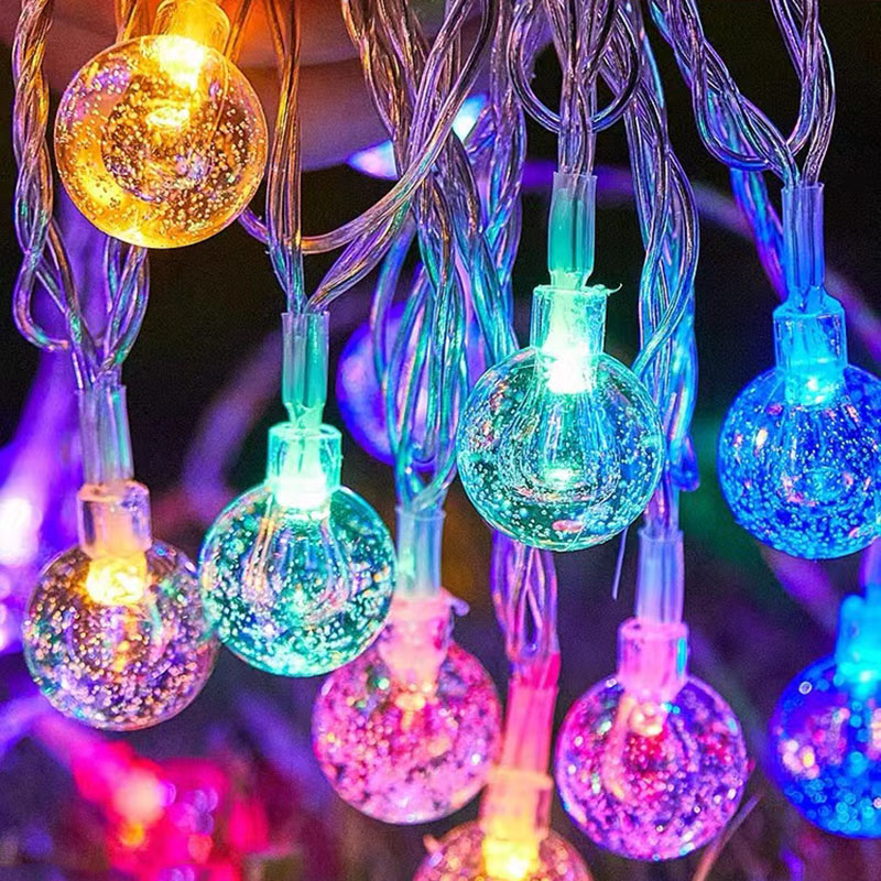 Led Fairy String Lights - 1.5-10m LED Crystal Ball Garland String