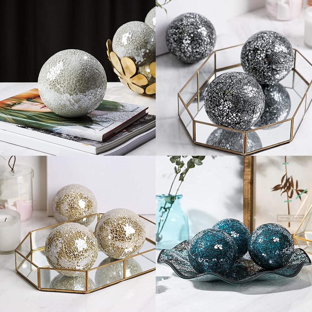 Ornament Ball Set - Mosaic Sphere Balls Mosaic Set 8cm