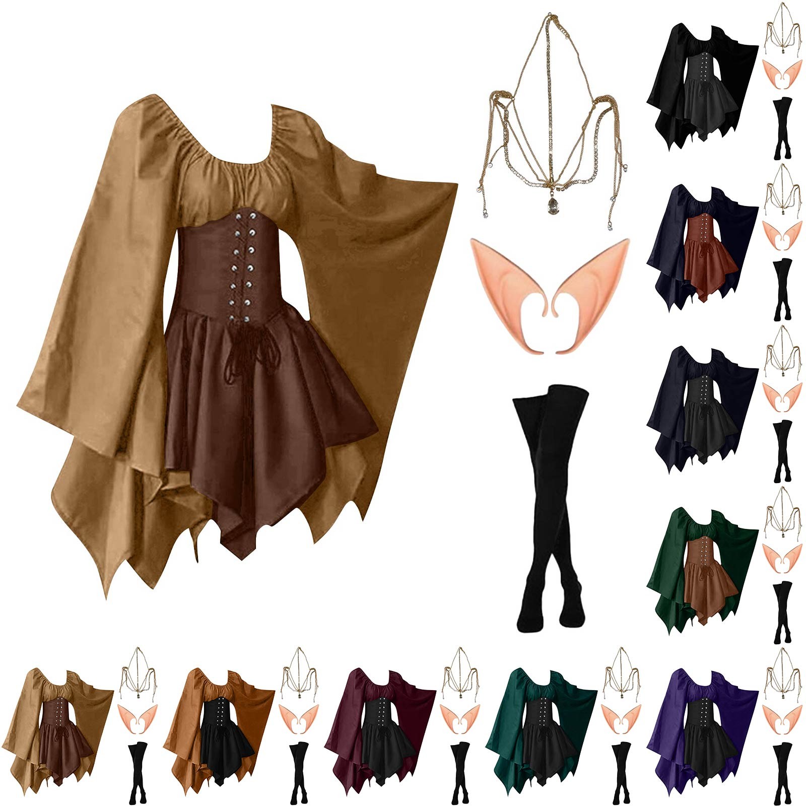 Halloween Cosplay Palace Victo - Elf Costume Christmas reseña y precio