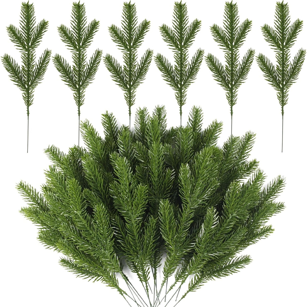 20/50Pcs Artificial Plants Chr - Christmas Tree Artificial reseña y precio
