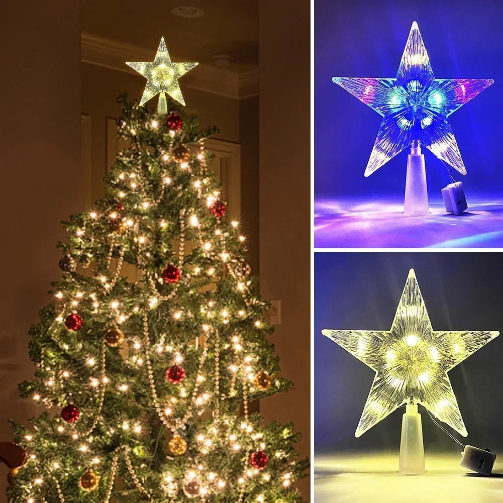 15CM LED Christmas Tree Orname - Star Tree Topper reseña y precio