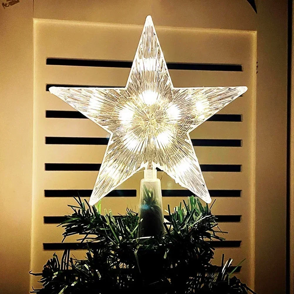 15CM LED Christmas Tree Orname - Star Tree Topper reseña y precio