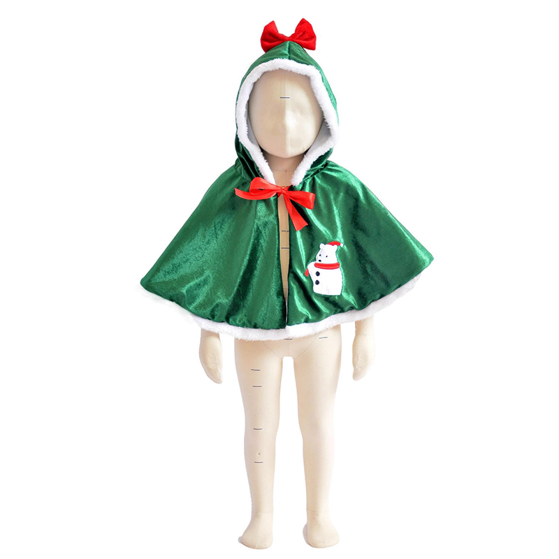 Green Elf Christmas Hooded Pon - Elf Costume Christmas reseña y precio