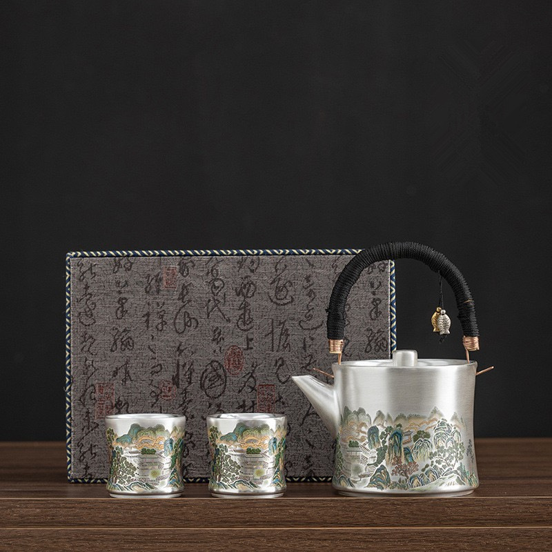 YFY Liu Yin one pot two cups p - Gift Box Wrap Set reseña y precio
