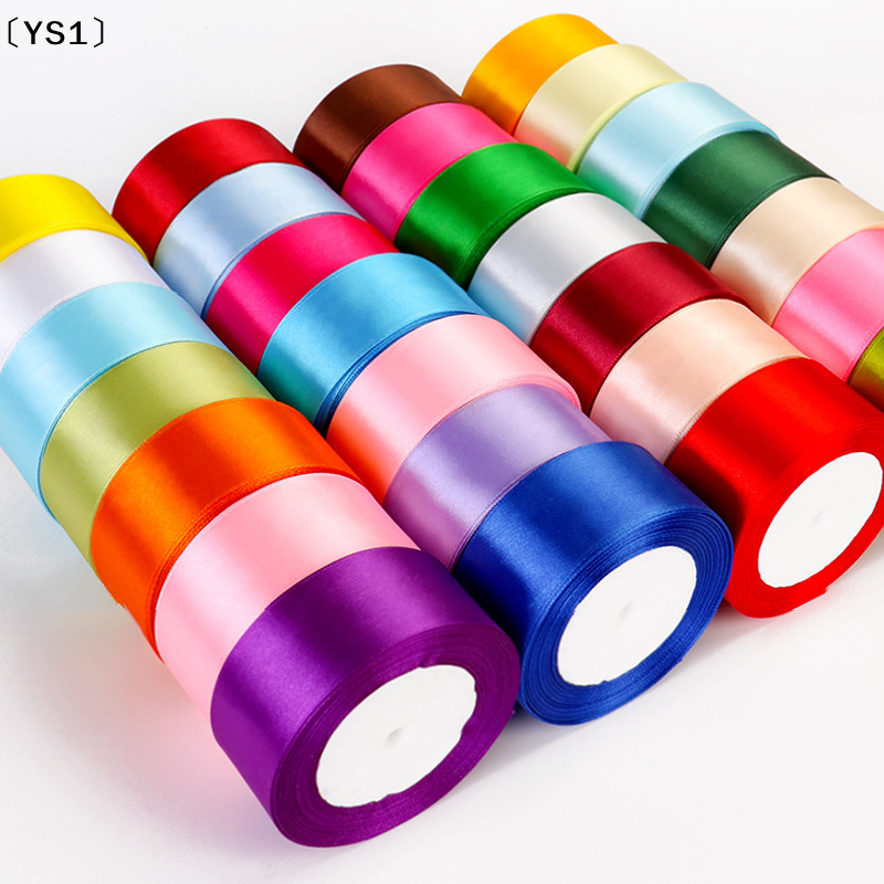 〔YS1〕4cm 25 Yards Satin Ribbon - Ribbon Bow Gift reseña y precio