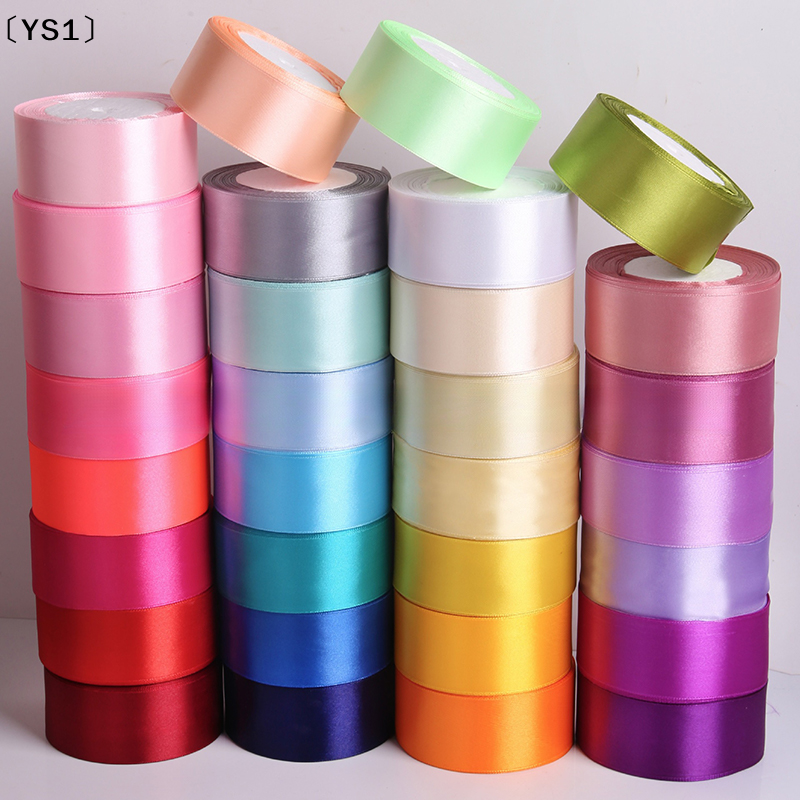 〔YS1〕4cm 25 Yards Satin Ribbon - Ribbon Bow Gift reseña y precio