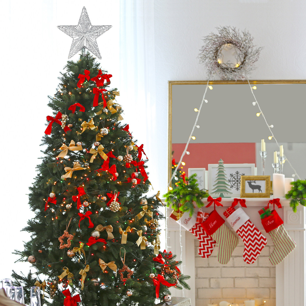 Christmas Tree Topper Star No  - Star Tree Topper reseña y precio