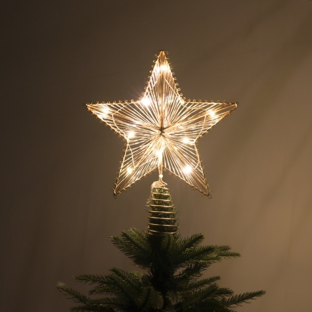 3D Glitter Star Christmas Tree - Star Tree Topper reseña y precio
