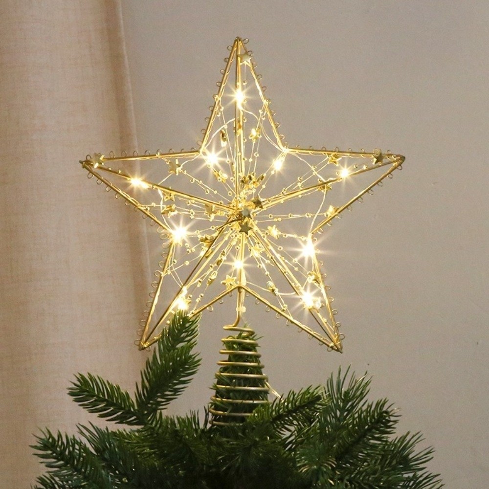 3D Glitter Star Christmas Tree - Star Tree Topper reseña y precio