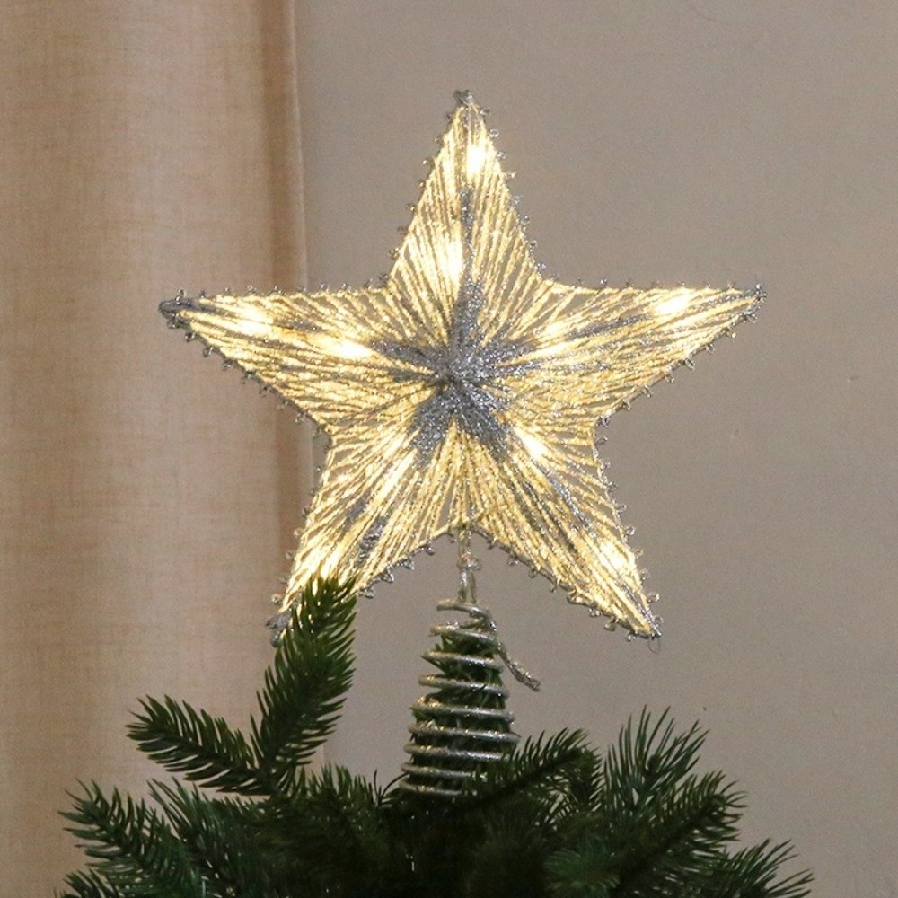 3D Glitter Star Christmas Tree - Star Tree Topper reseña y precio