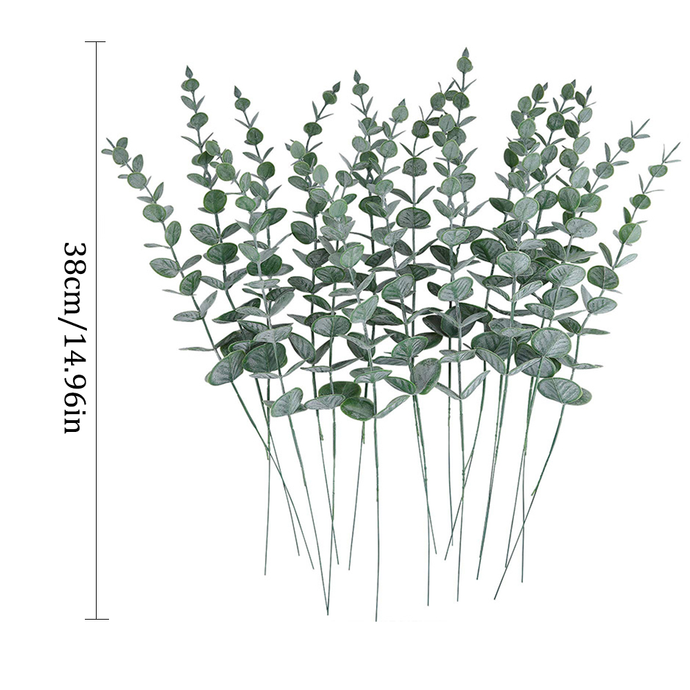 Artificial Eucalyptus Stems Le - Christmas Wreath Fake reseña y precio