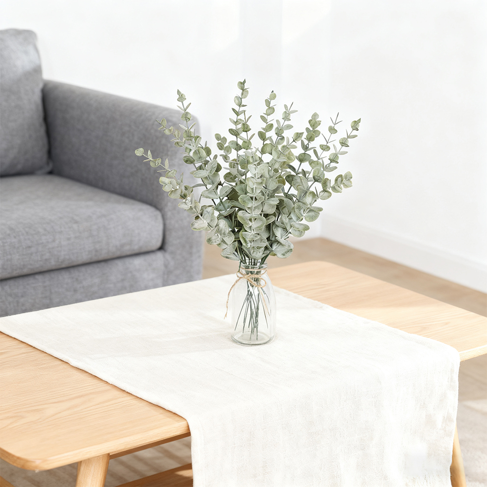 Artificial Eucalyptus Stems Le - Christmas Wreath Fake reseña y precio
