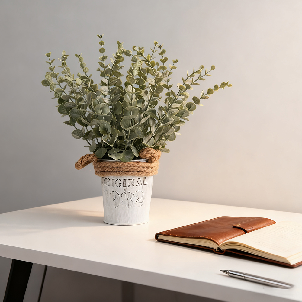 Artificial Eucalyptus Stems Le - Christmas Wreath Fake reseña y precio
