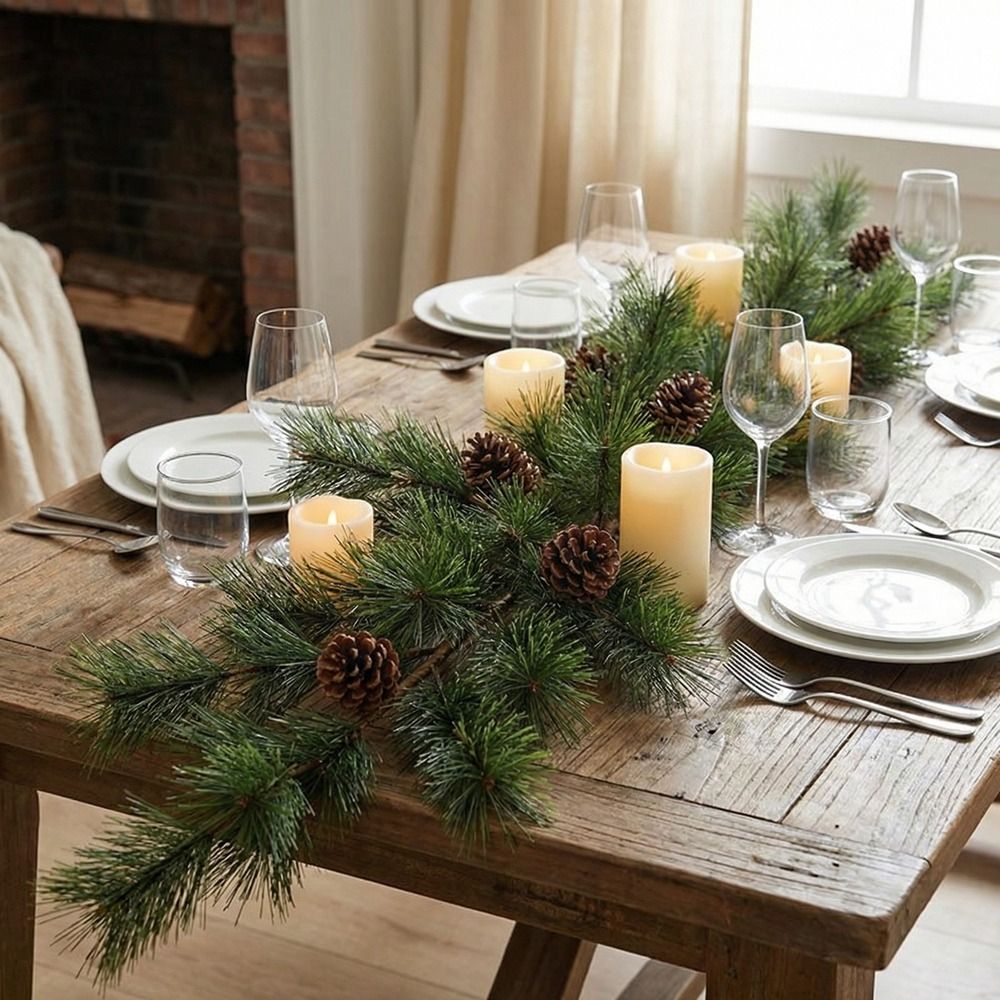 Realistic Artificial Pine Bran - Christmas Tree Artificial reseña y precio