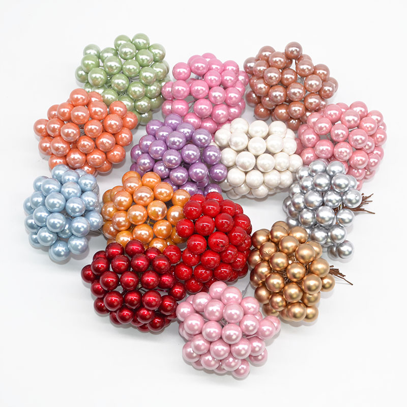 100/200pcs Pearl Stamens Mini  - Christmas Wreath Fake reseña y precio