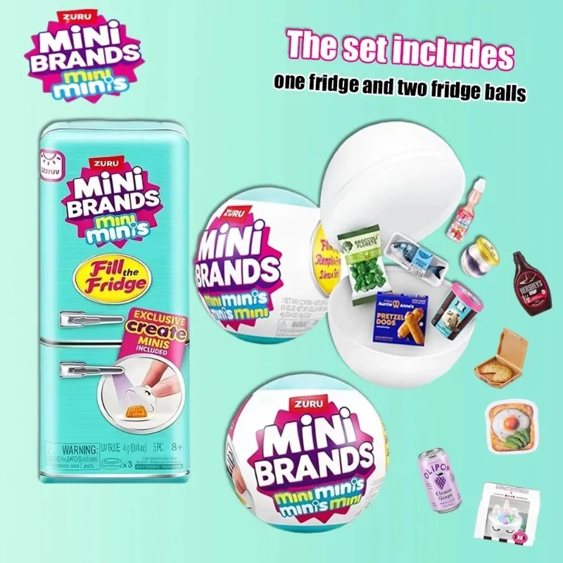 ZURU Mini refrigerator set min - Ornament Ball Set reseña y precio
