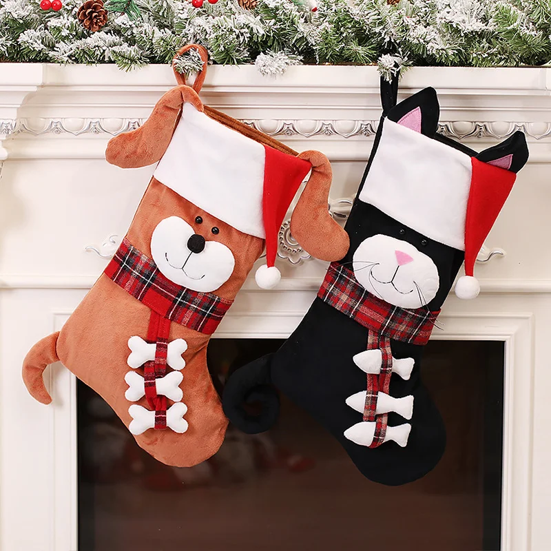 3D Animal Christmas Stockings  - Christmas Stocking Hanging reseña y precio