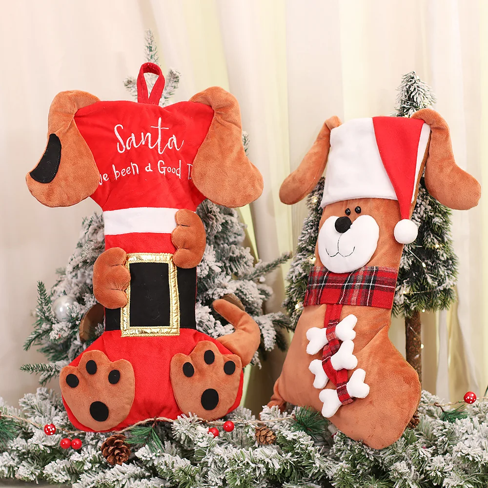3D Animal Christmas Stockings  - Christmas Stocking Hanging reseña y precio