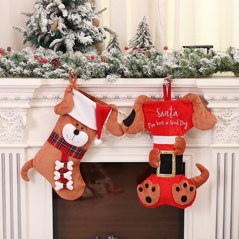 3D Animal Christmas Stockings  - Christmas Stocking Hanging reseña y precio