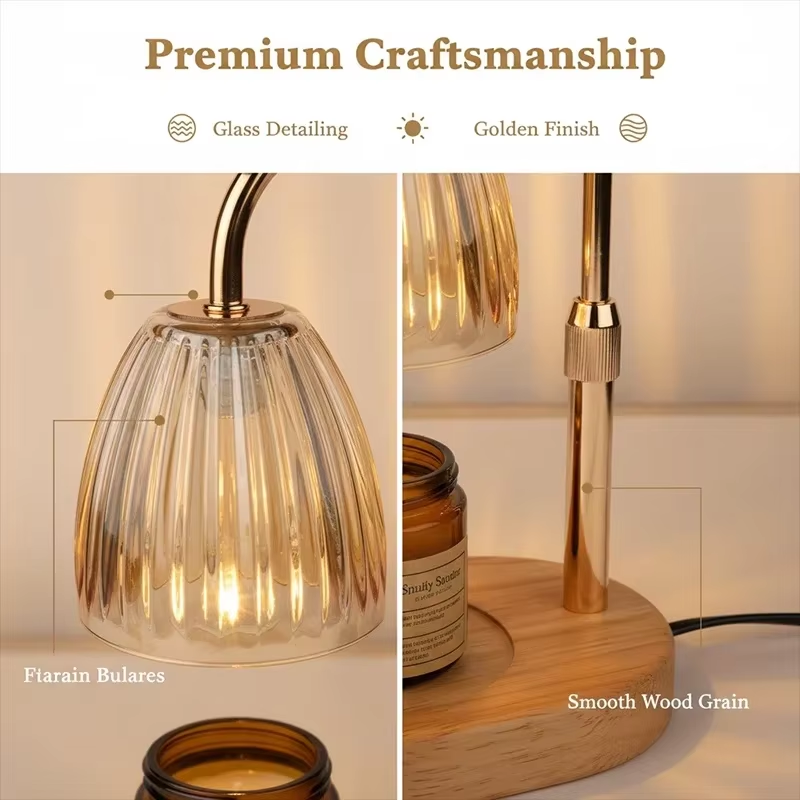 Candle Warmer Lamp with Timer, - Holiday Candle Set reseña y precio