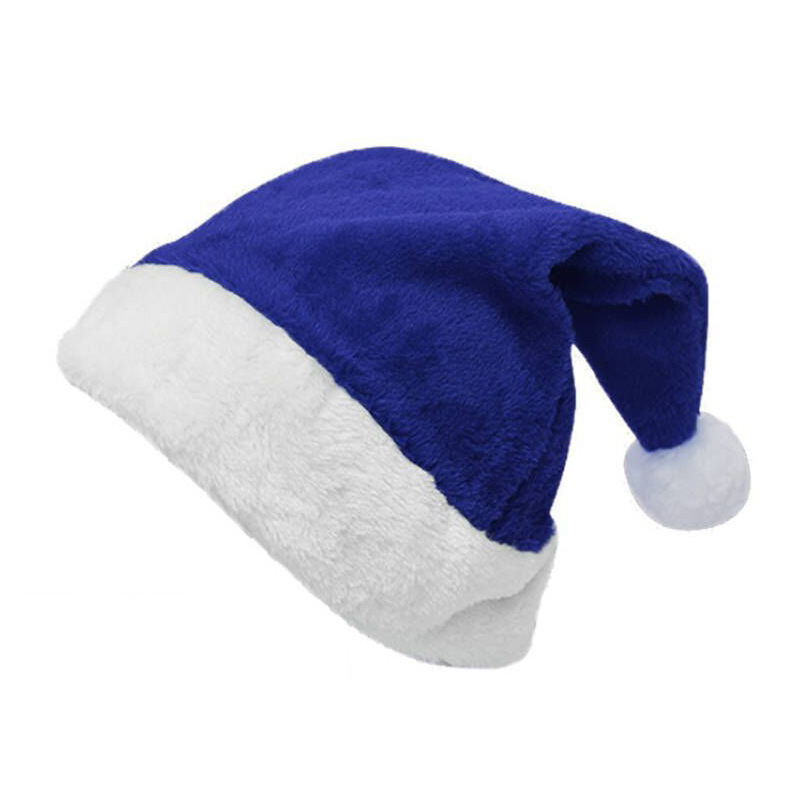 50pcs Christmas Plush Velvet H - Santa Hat Plush reseña y precio