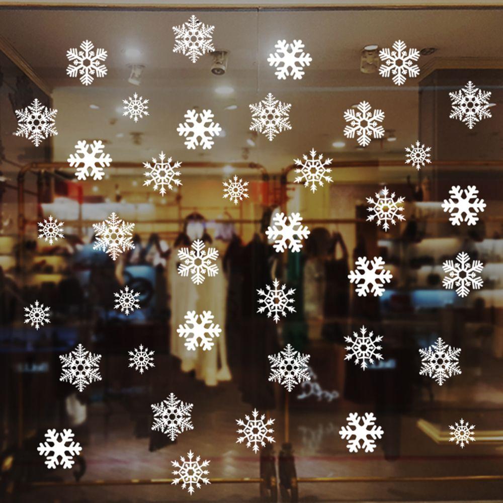 27/38PCS Gift Xmas  Festival S - Snowflake Window Decal reseña y precio