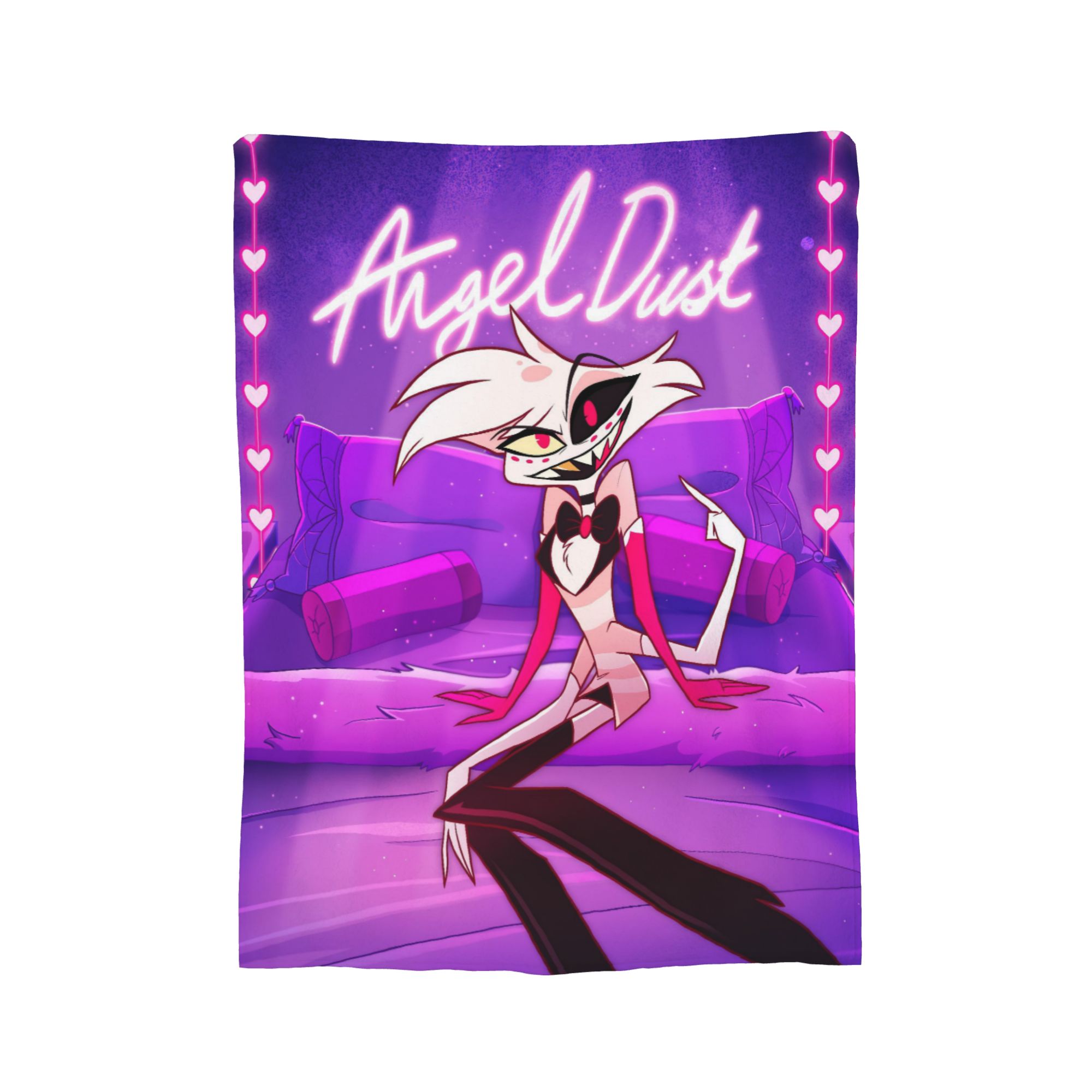 Cartoon Hazbins Hotels  Angel  - Christmas Throw Blanket reseña y precio