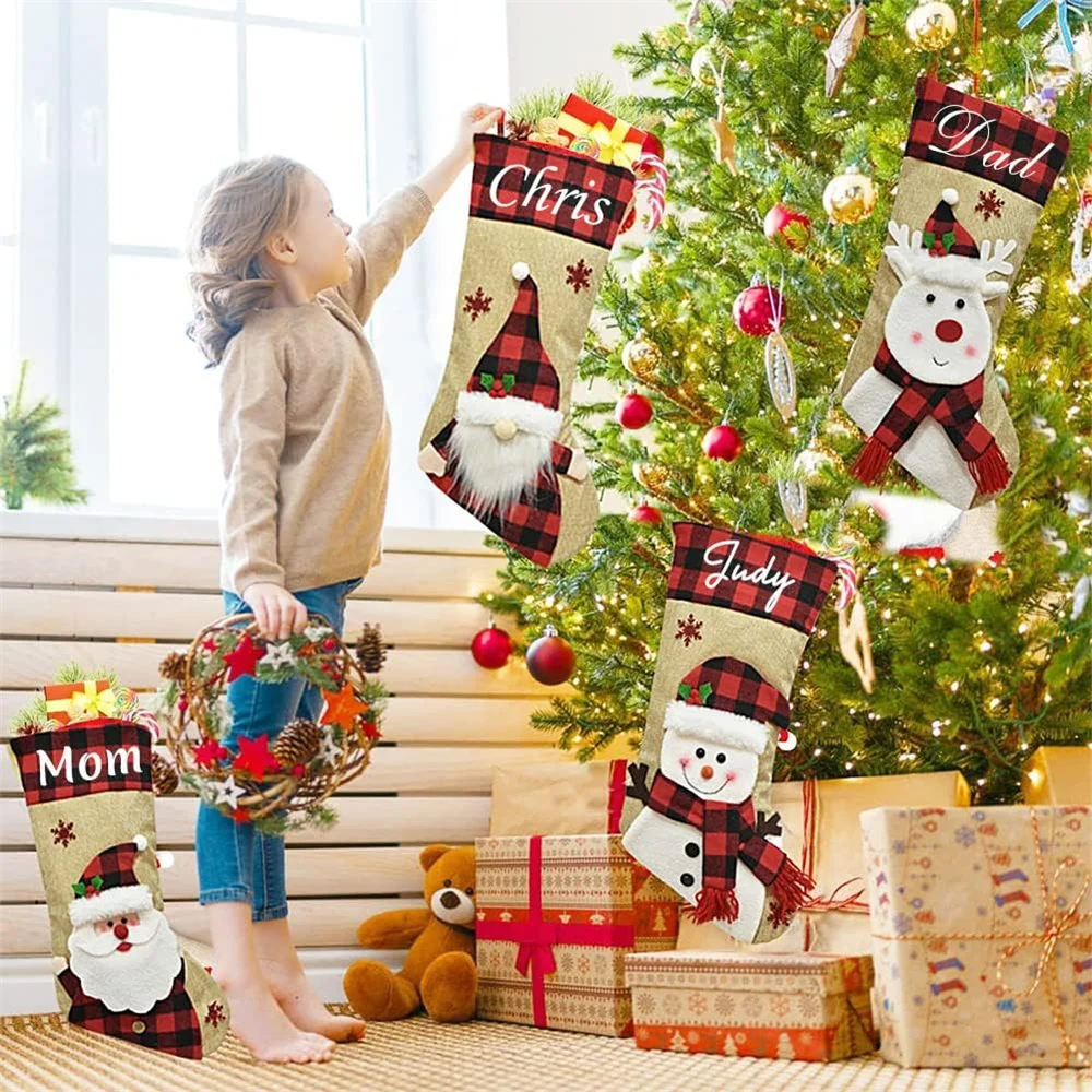 Christmas Holiday Stockings Ch - Christmas Stocking Hanging reseña y precio
