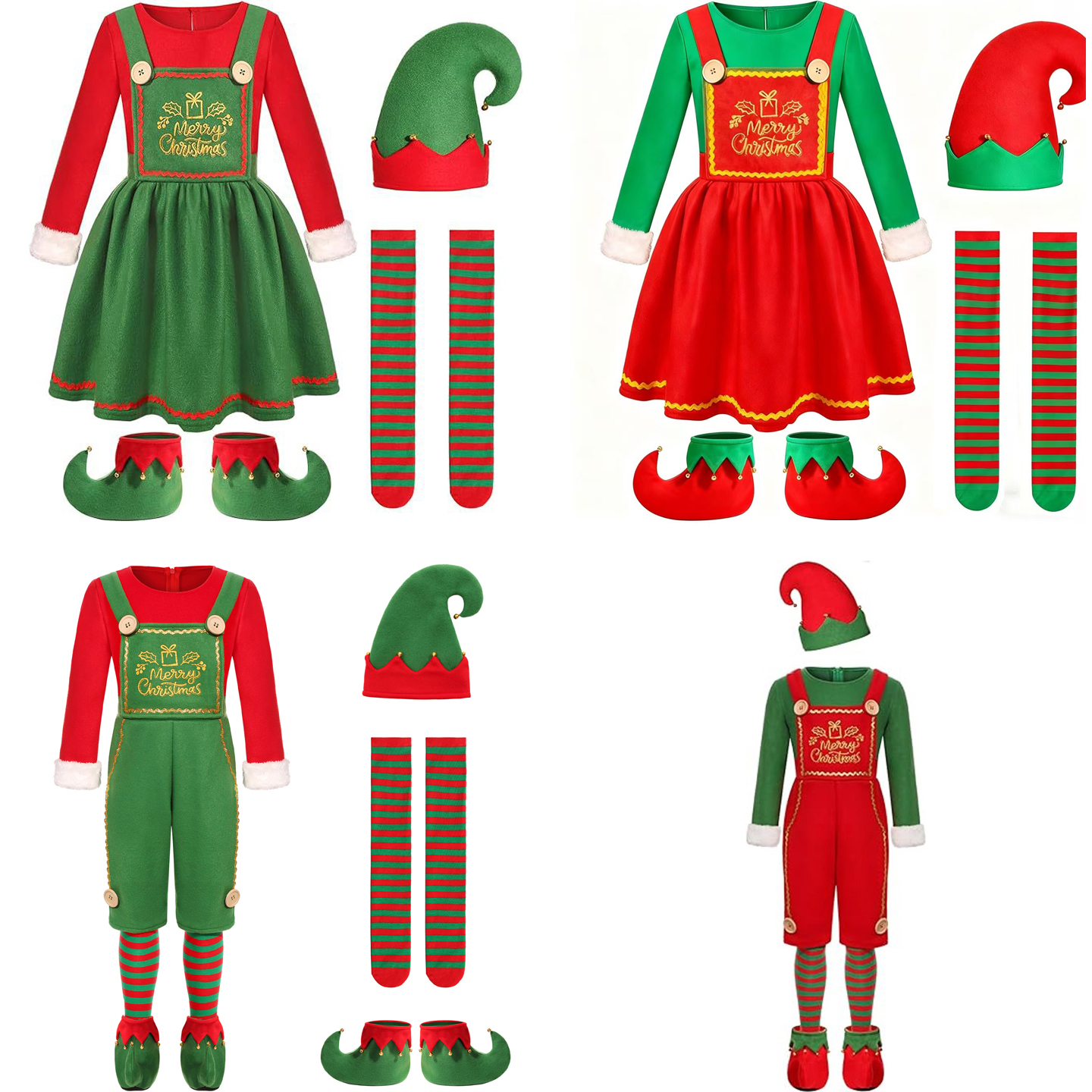 Christmas Halloween COS Deer G - Elf Costume Christmas reseña y precio