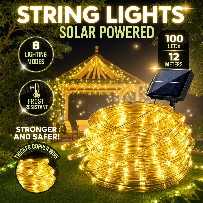 LED String Lights Garden Outdo - Led Fairy String Lights reseña y precio
