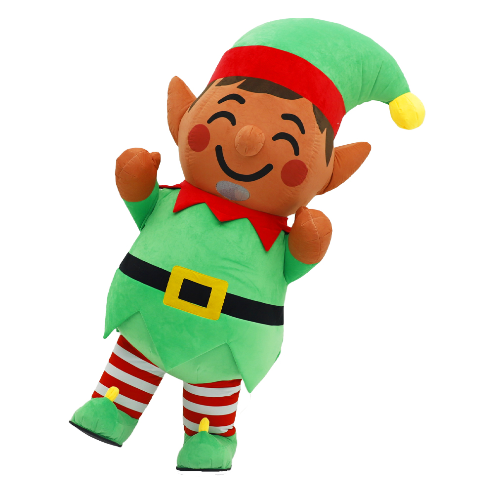 Inflatable Christmas Elf Plush - Elf Costume Christmas reseña y precio
