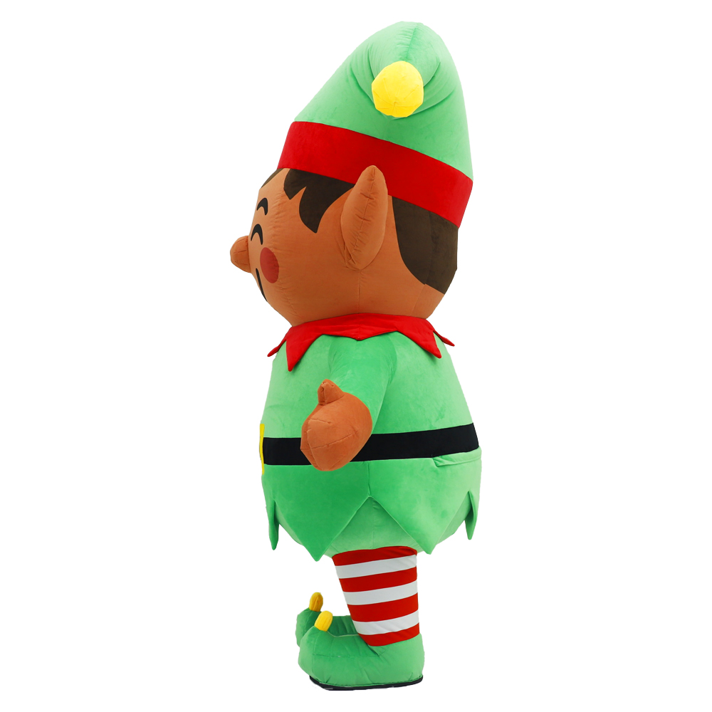 Inflatable Christmas Elf Plush - Elf Costume Christmas reseña y precio