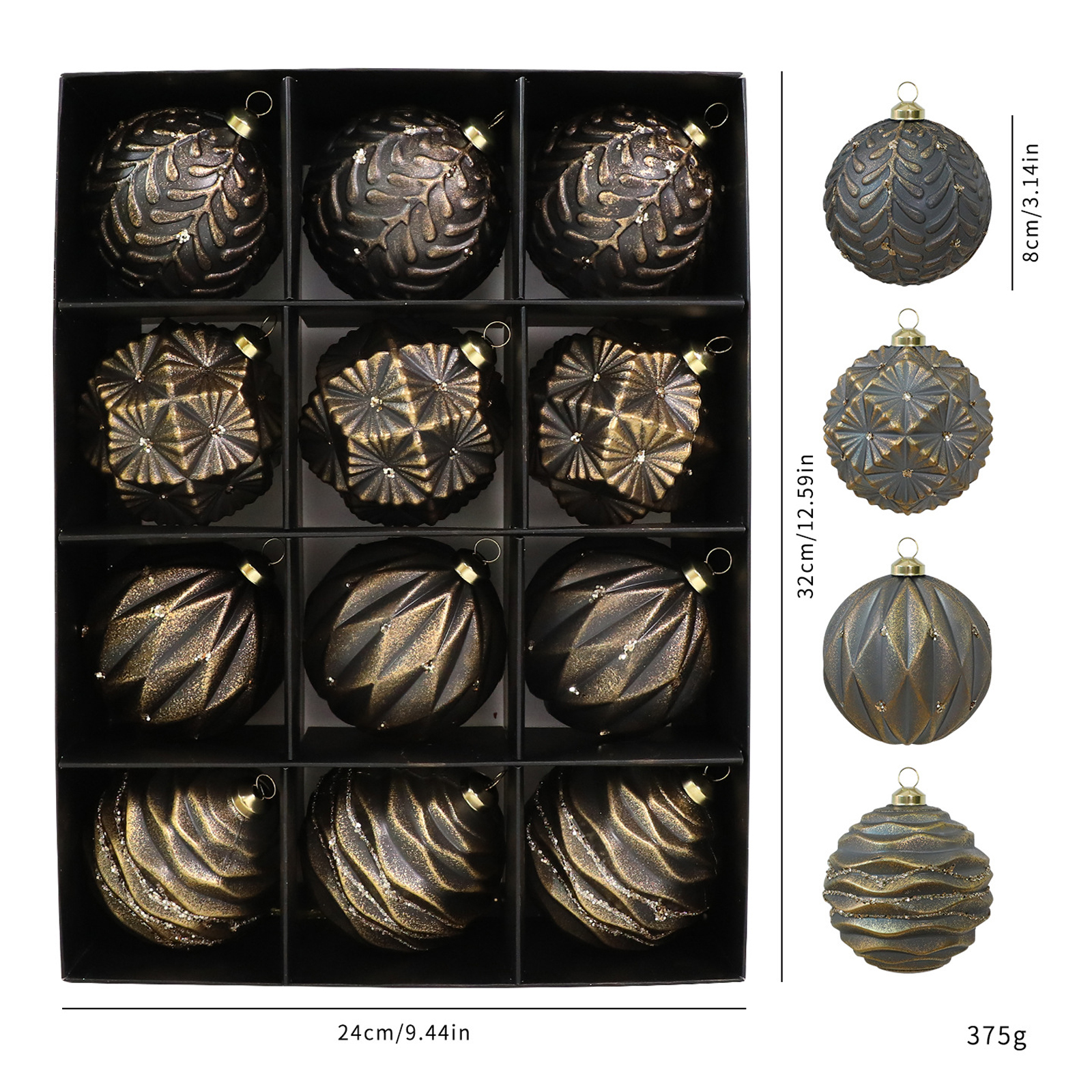 Retro Antique Christmas Ball S - Ornament Ball Set reseña y precio