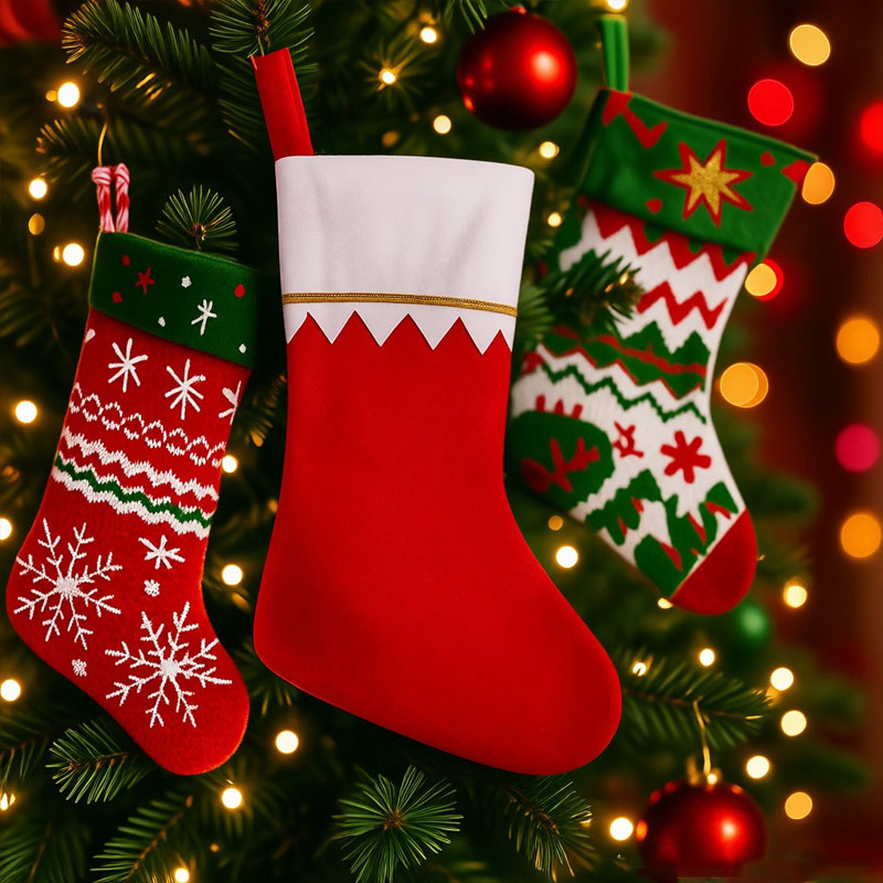 Holiday Christmas Stocking Fir - Christmas Stocking Hanging reseña y precio