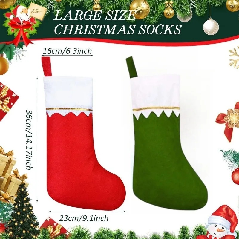 Holiday Christmas Stocking Fir - Christmas Stocking Hanging reseña y precio