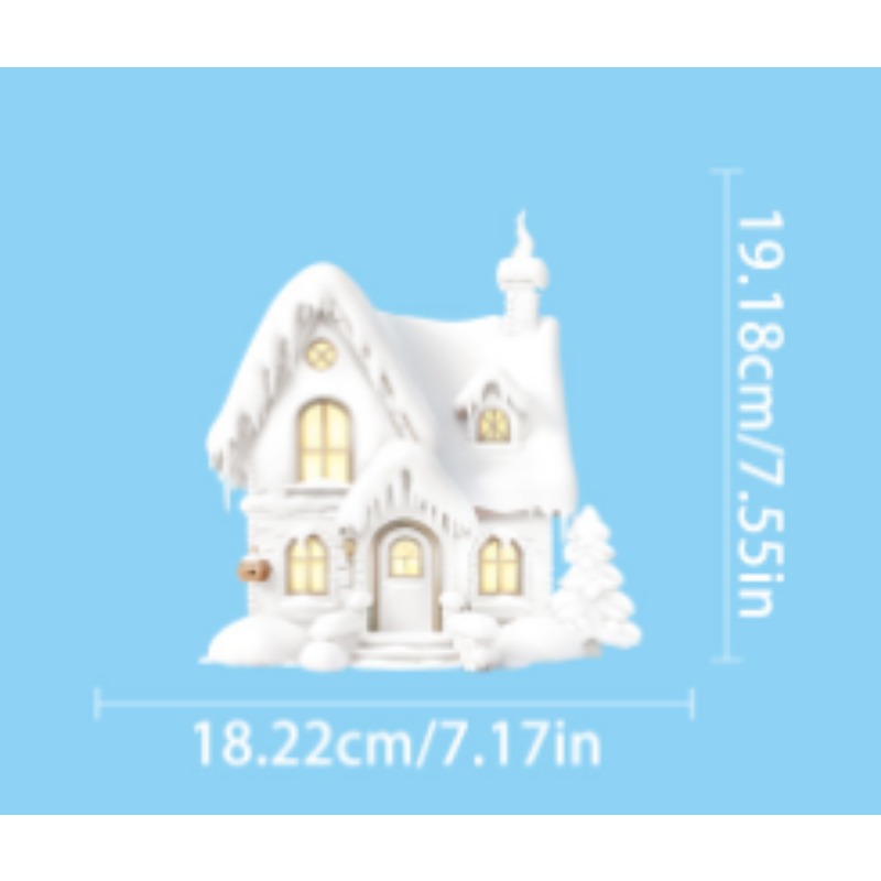 Snowman Snowflake Elk Christma - Snowflake Window Decal reseña y precio