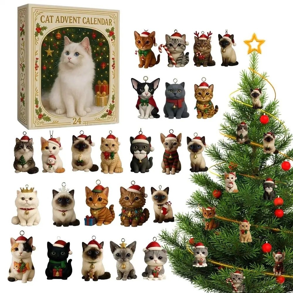 Cute Kitten Advent Calendar 24 - Advent Calendar Gift reseña y precio
