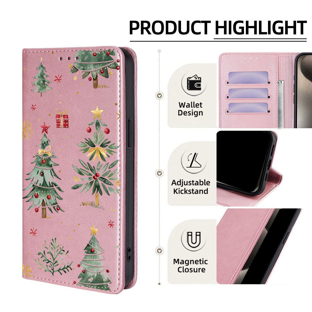 Christmas Tree Pattern Leather - Christmas Tree Artificial reseña y precio