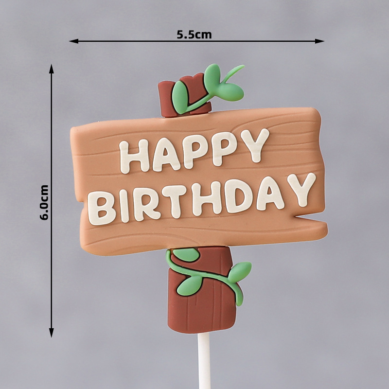 Woodland Cartoon Animal Cake D - Star Tree Topper reseña y precio