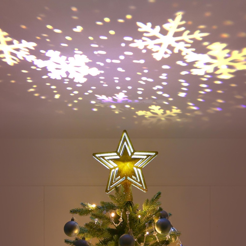 LED Projection Tree Topper Sta - Star Tree Topper reseña y precio