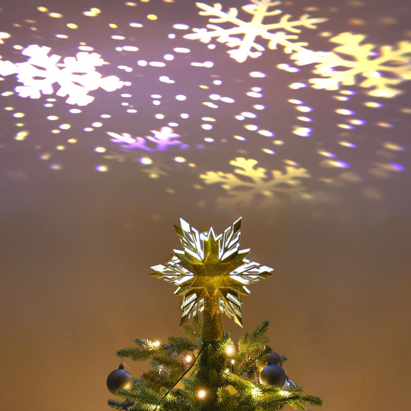 LED Projection Tree Topper Sta - Star Tree Topper reseña y precio