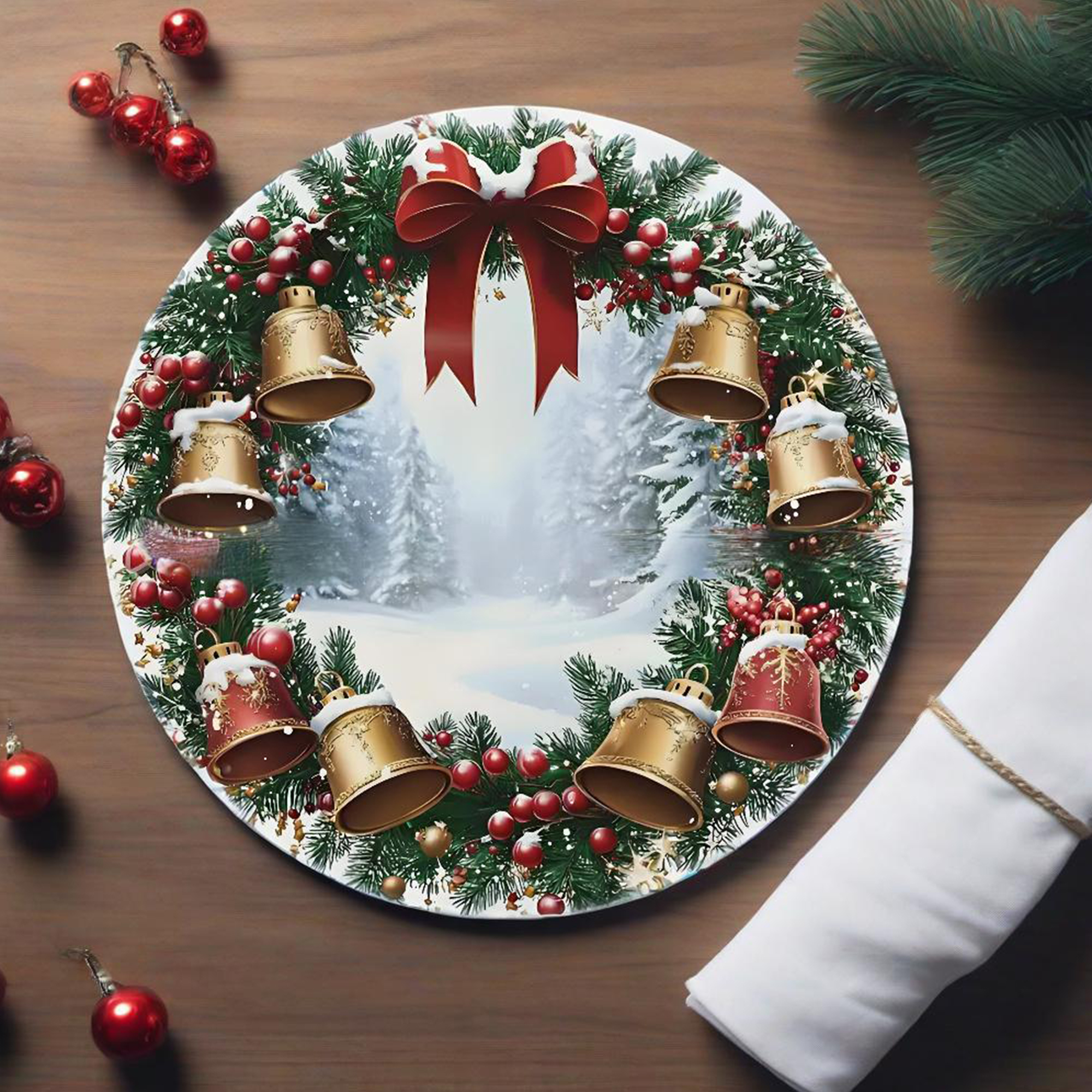 Christmas Table Runner Festive - Christmas Table Runner reseña y precio