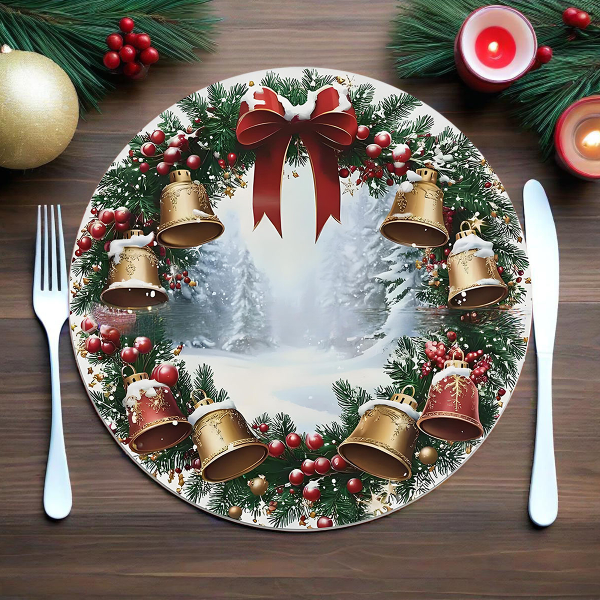 Christmas Table Runner Festive - Christmas Table Runner reseña y precio