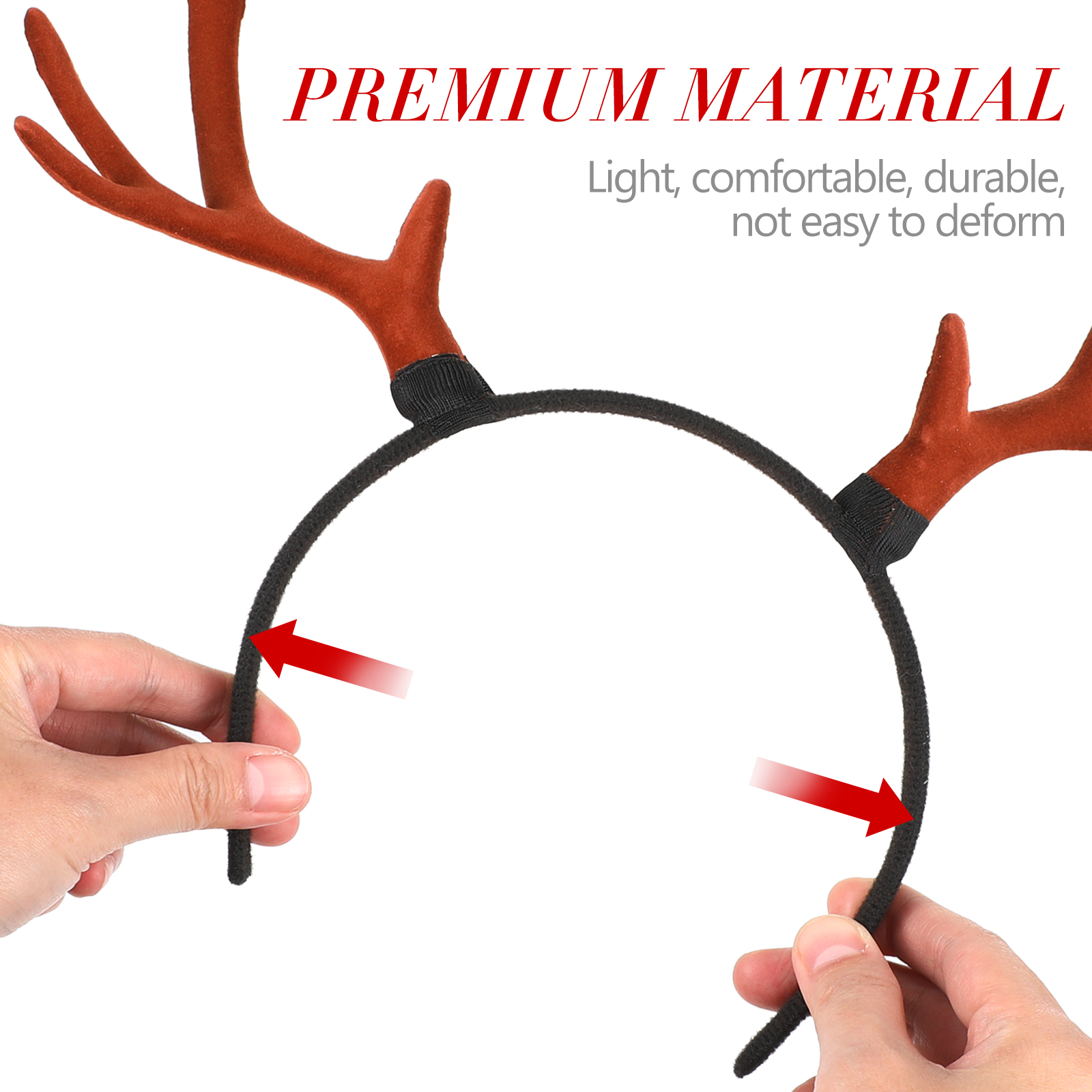 1pc Lovely Christmas Antler Ha - Reindeer Antlers Headband reseña y precio