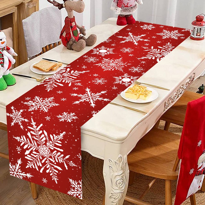Merry Christmas Table Runner X - Christmas Table Runner reseña y precio