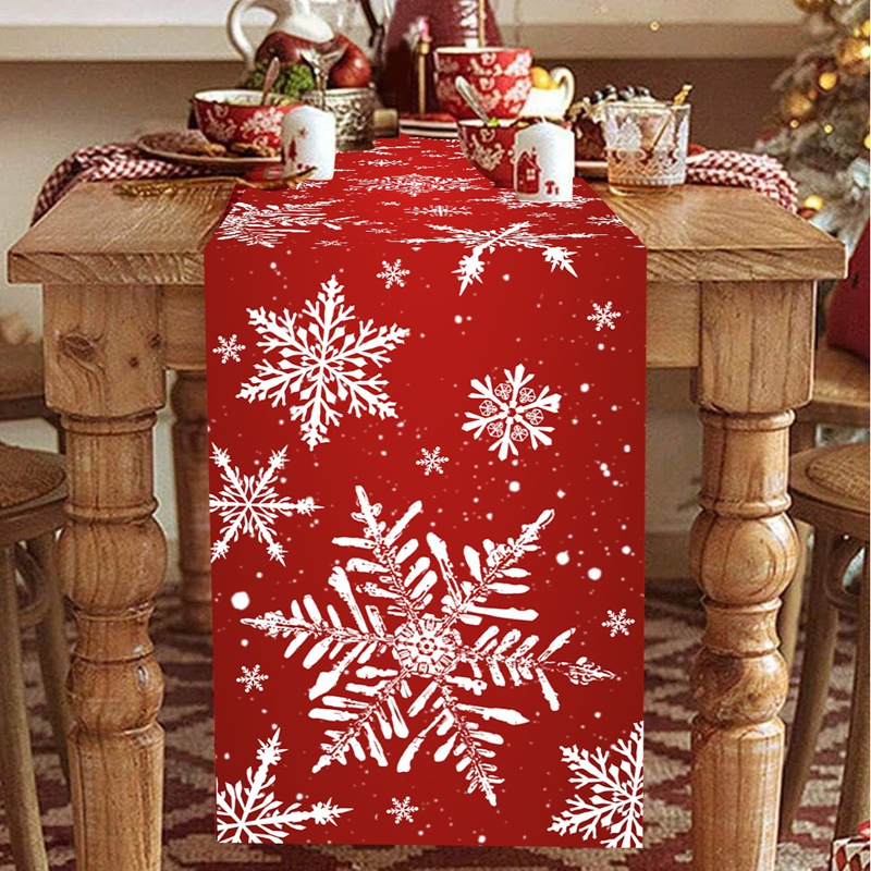 Merry Christmas Table Runner X - Christmas Table Runner reseña y precio