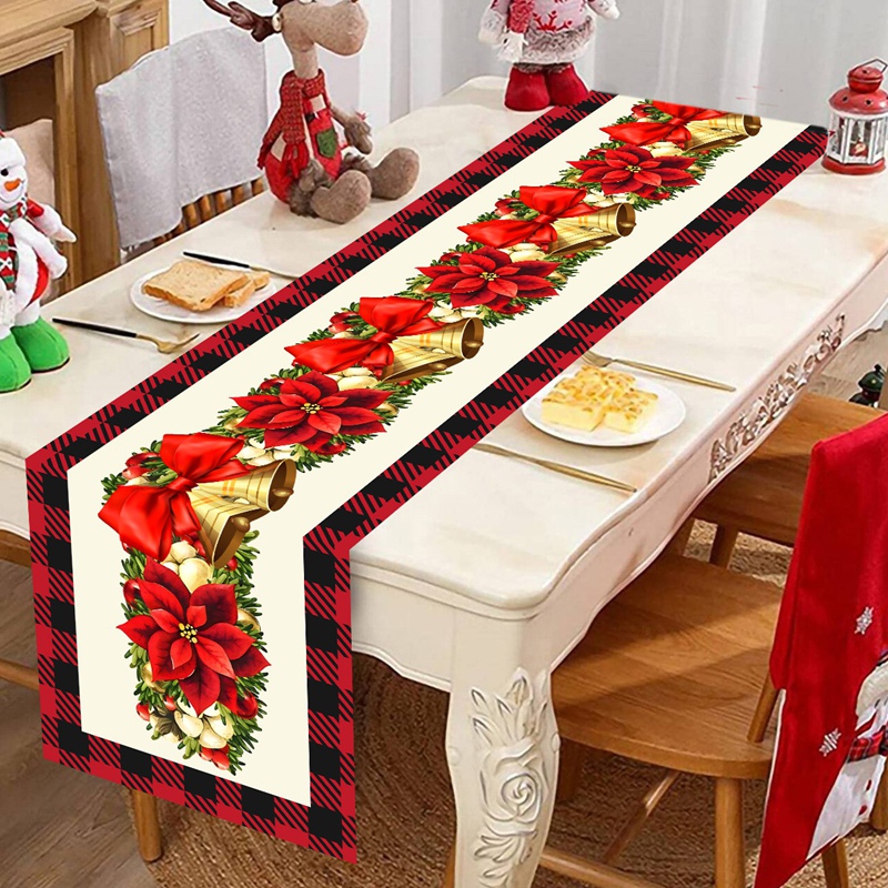 Merry Christmas Table Runner X - Christmas Table Runner reseña y precio