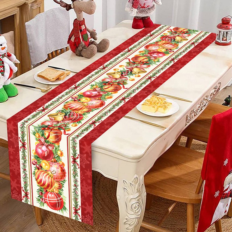 Merry Christmas Table Runner X - Christmas Table Runner reseña y precio