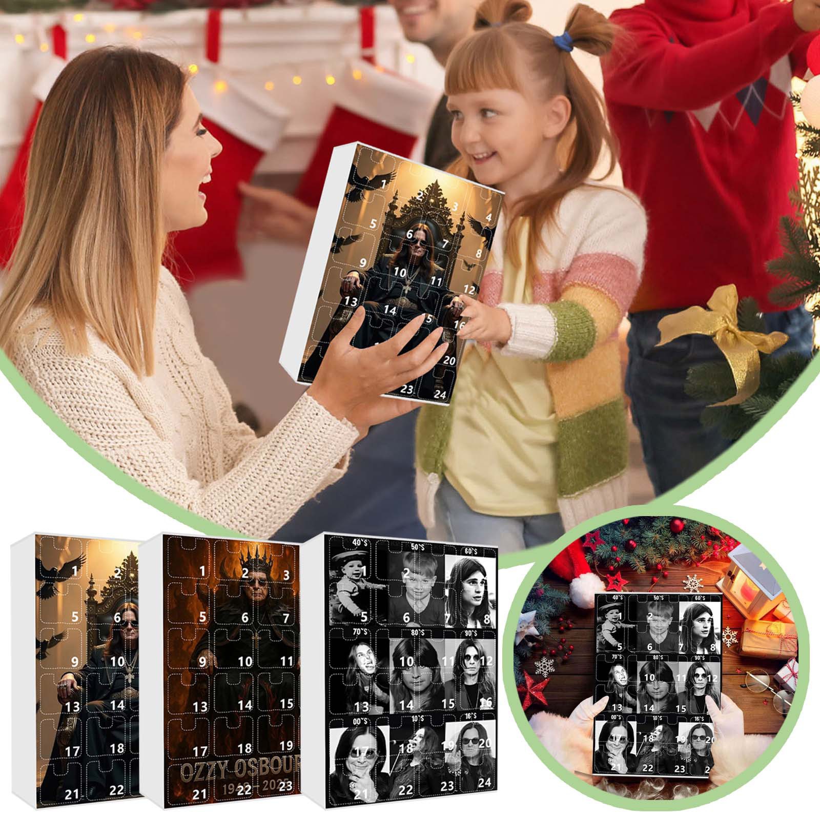 Christmas Gift Acrylic 24pcs A - Advent Calendar Gift reseña y precio